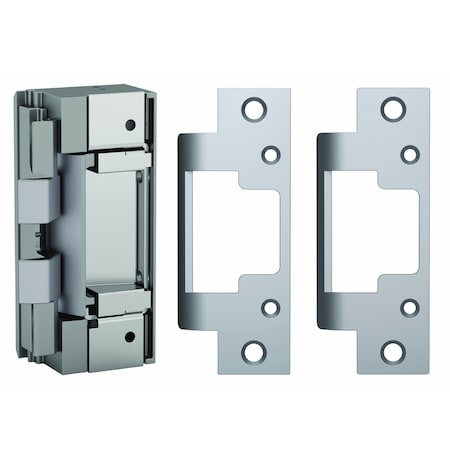 Hes 8000 Series Electric Strikes, 12/24 VDC Voltage, Stainless Steel 8000C 630